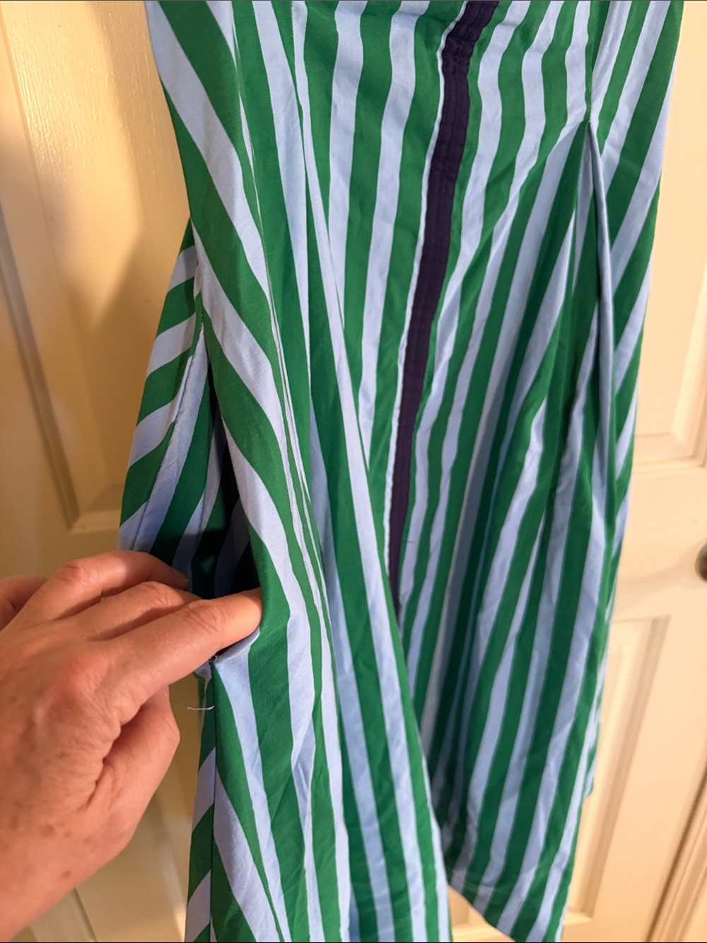 Maeve Sleeveless Notched Square-Neck Midi Dress - Picture 4 of 11